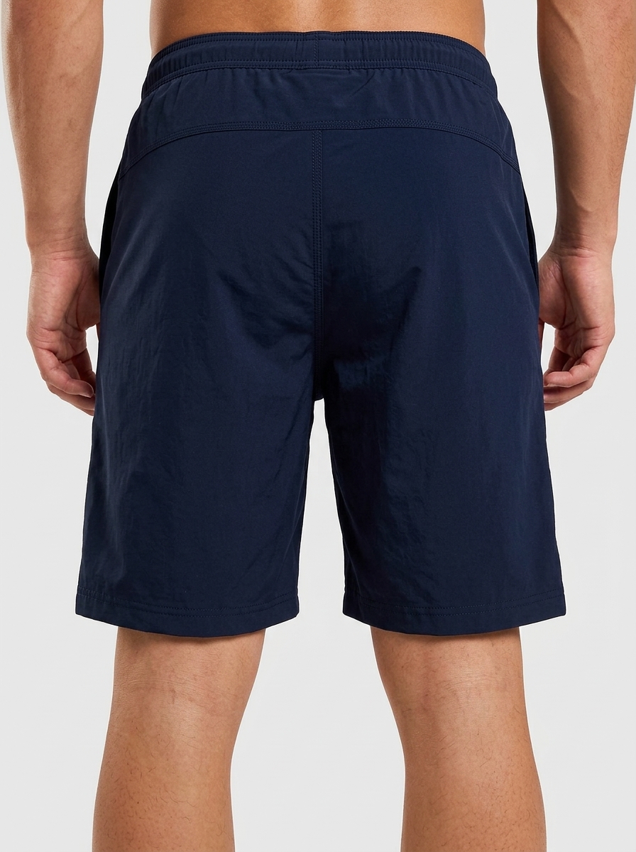 Navy Tape Swim Shorts - Image 3
