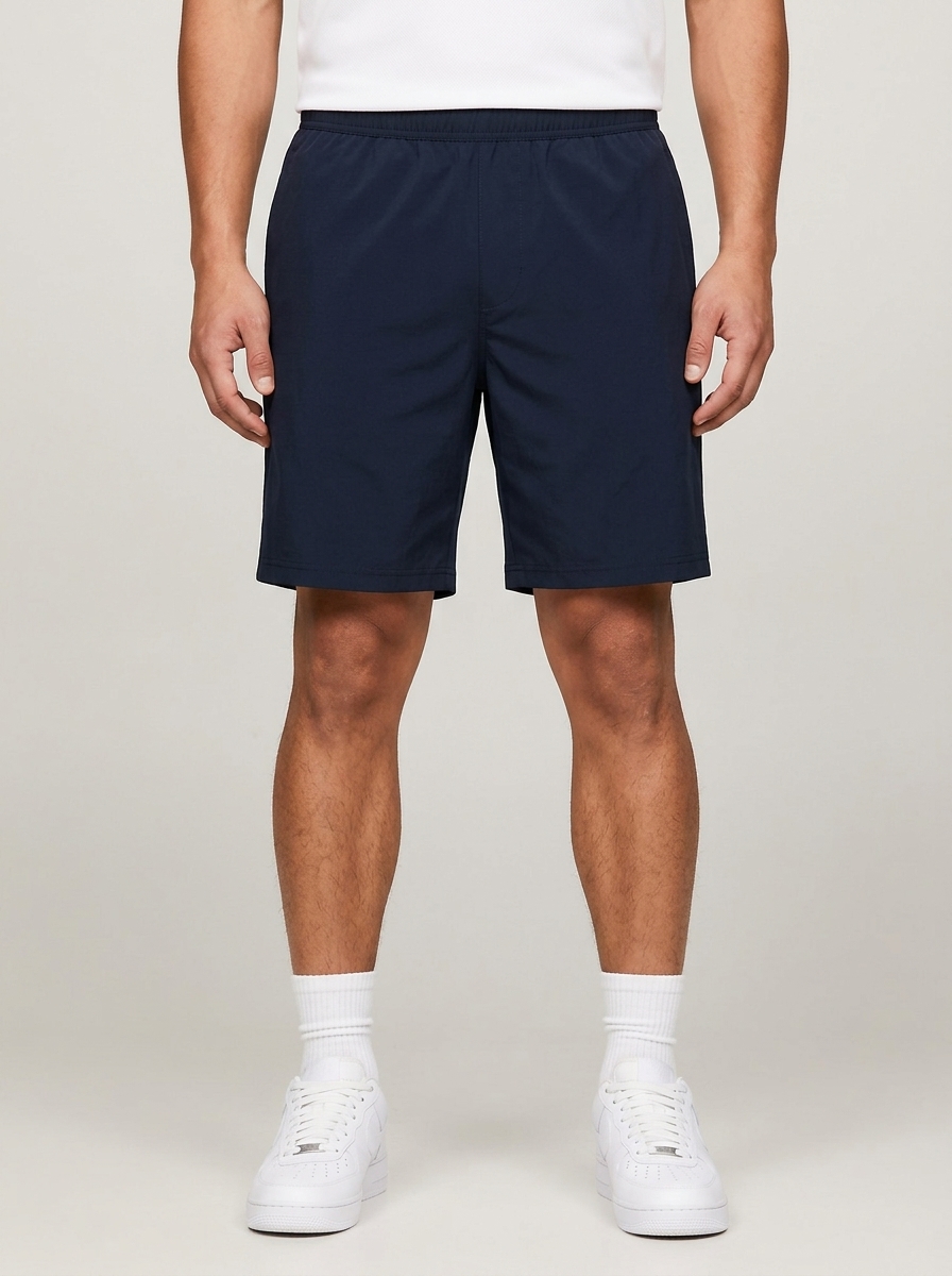 Navy Tape Swim Shorts - Image 4