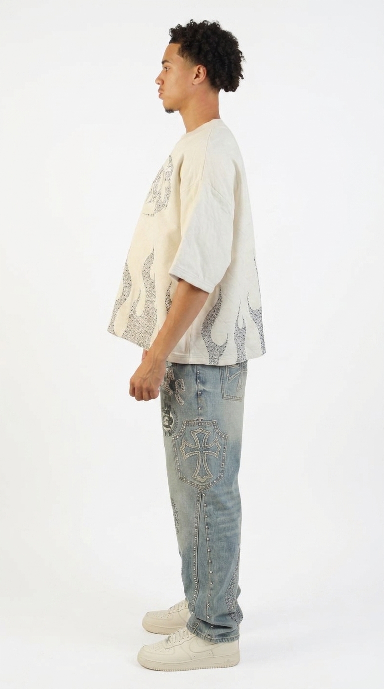 Flame Arc T-Shirt - Image 2
