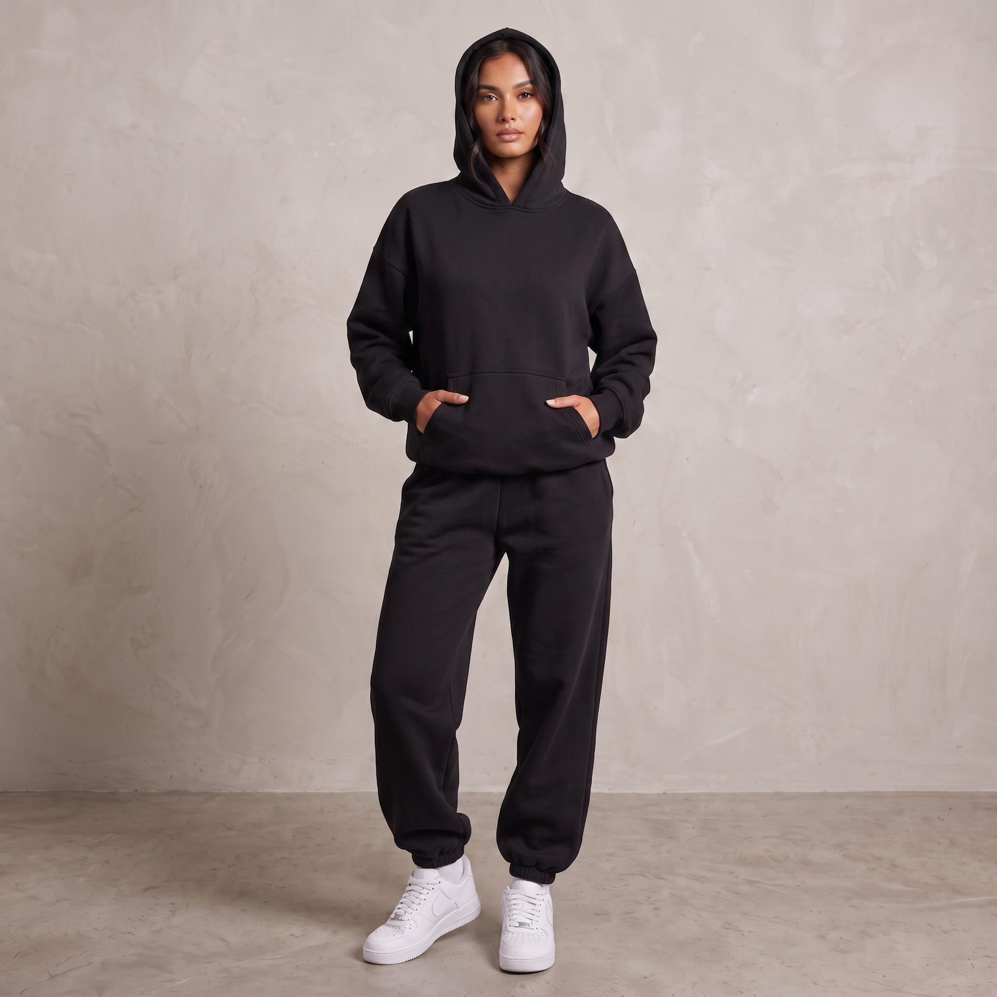 Women’s 2-Piece Oversized Hoodie & Sweatpants Set - Image 2
