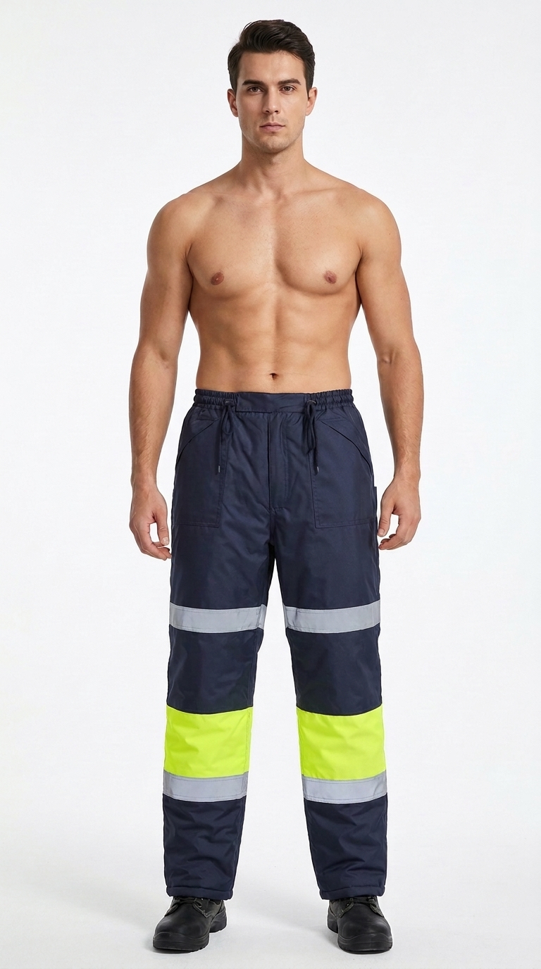 Freezer Work Pants with Reflective Tape