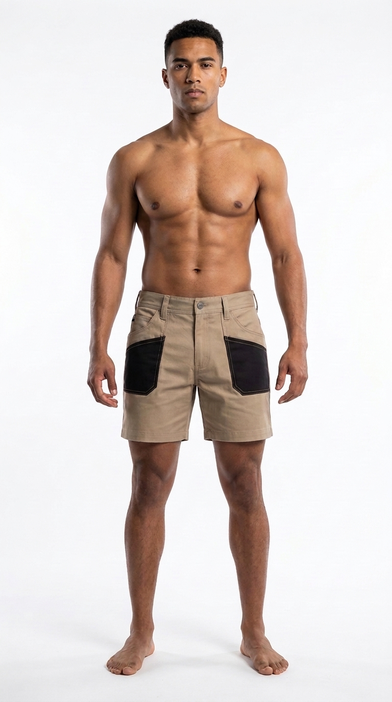 Slim Fit Short Shorts
