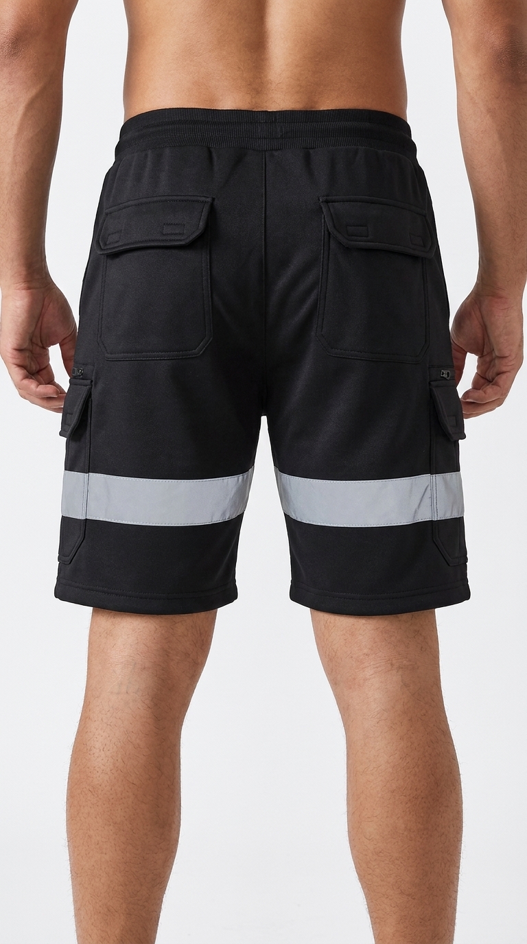 Hi-Vis Cargo Work Shorts - Image 2