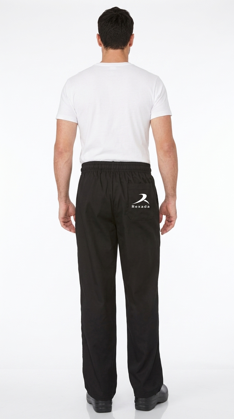 Classic Black Kitchen Trousers