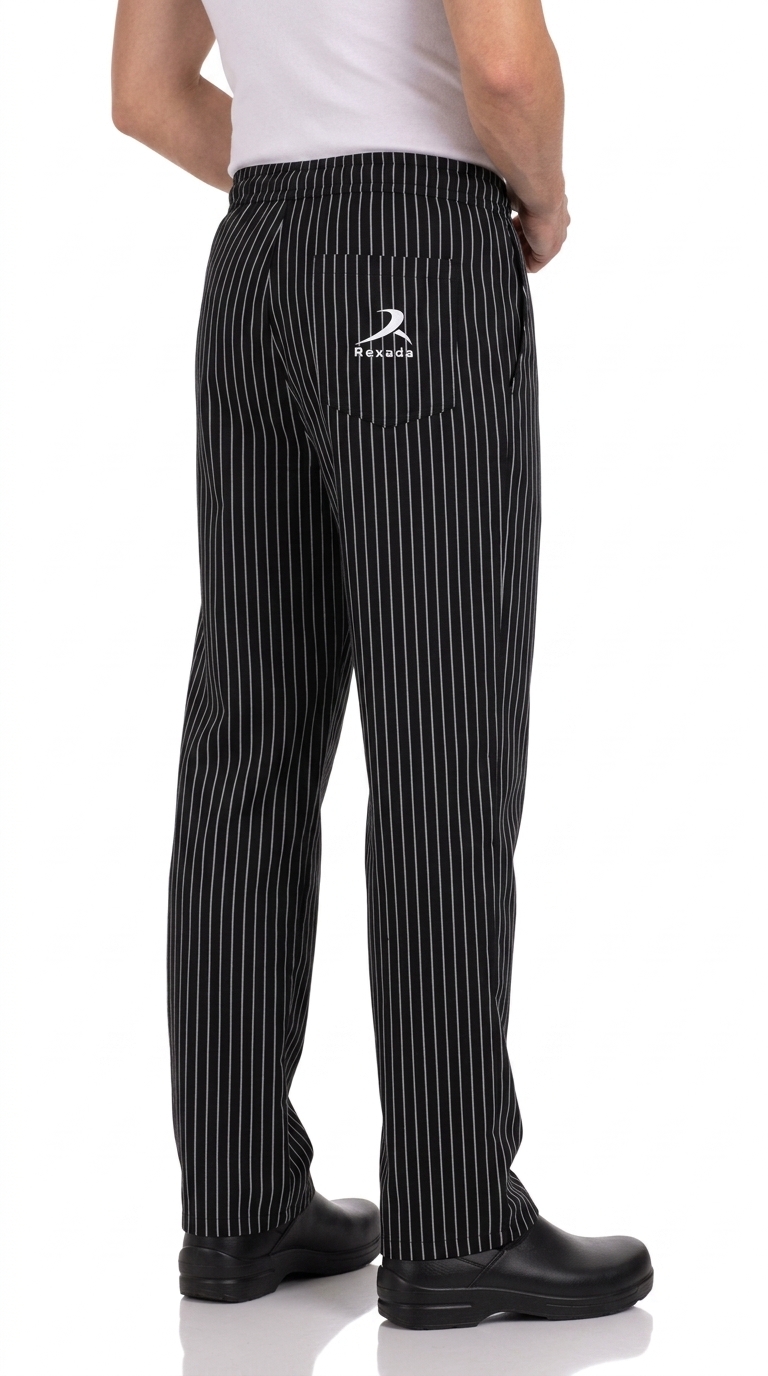 Pinstripe Kitchen Trousers - Image 2