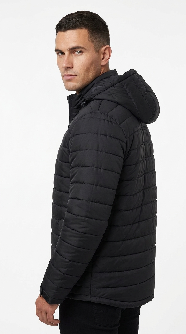 Hooded Puffer Outerwear - Image 3