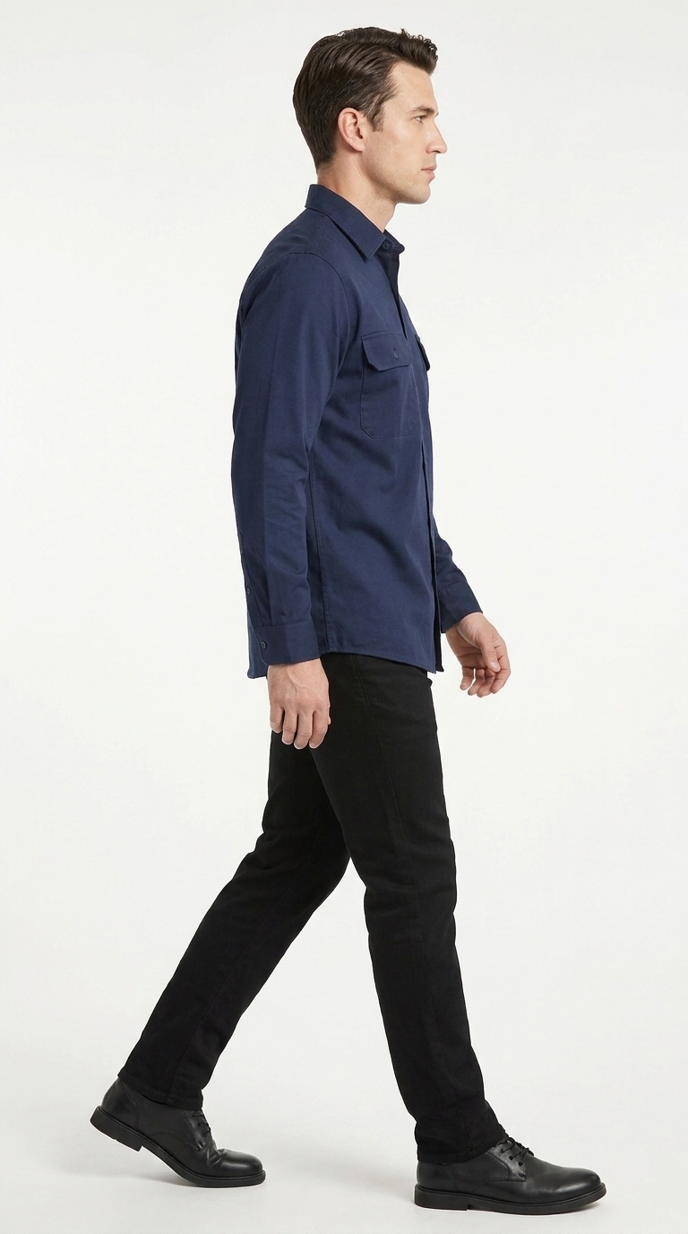 150G Long Sleeve Work Shirt - Image 3