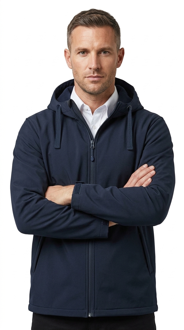 Three Layer Hooded Softshell - Image 2
