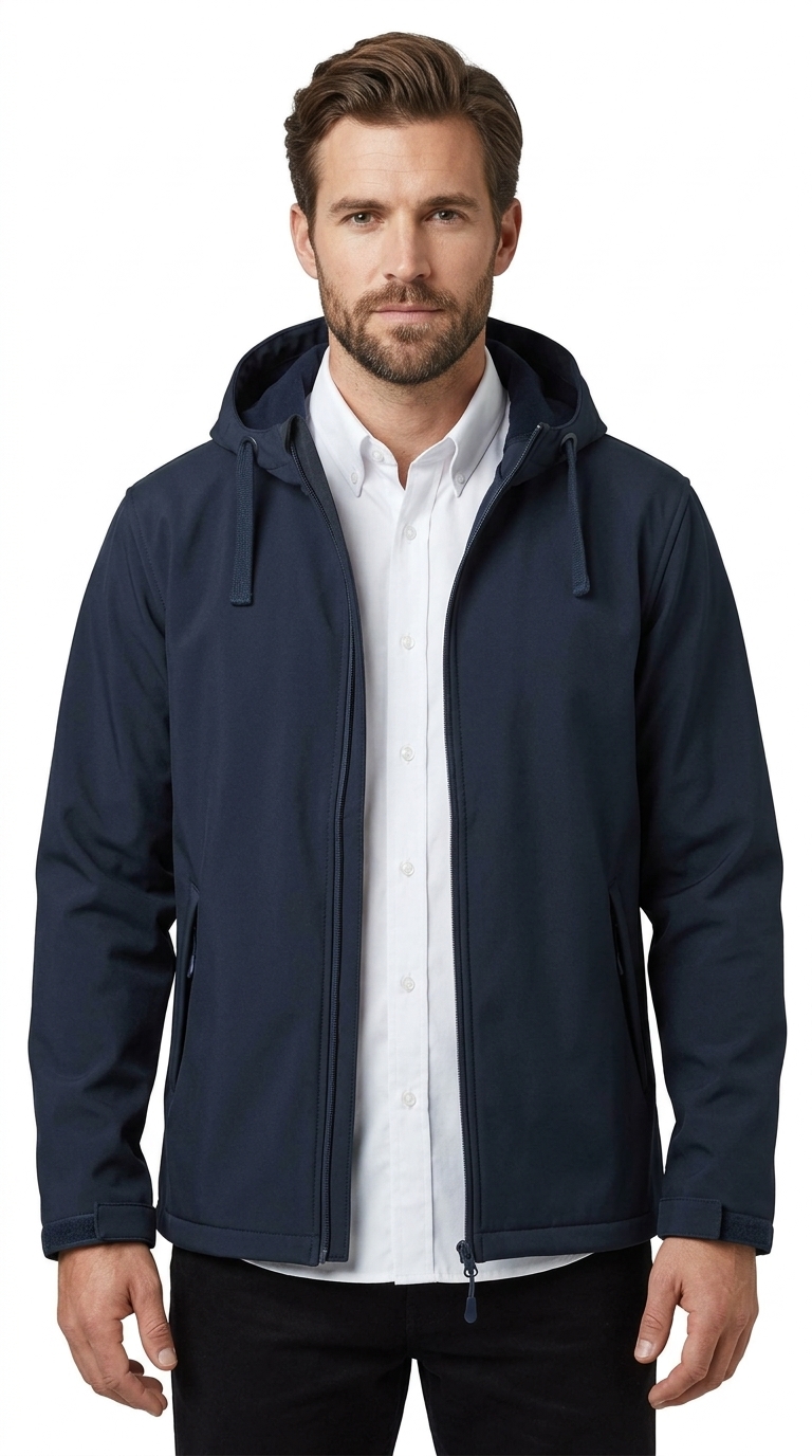 Three Layer Hooded Softshell