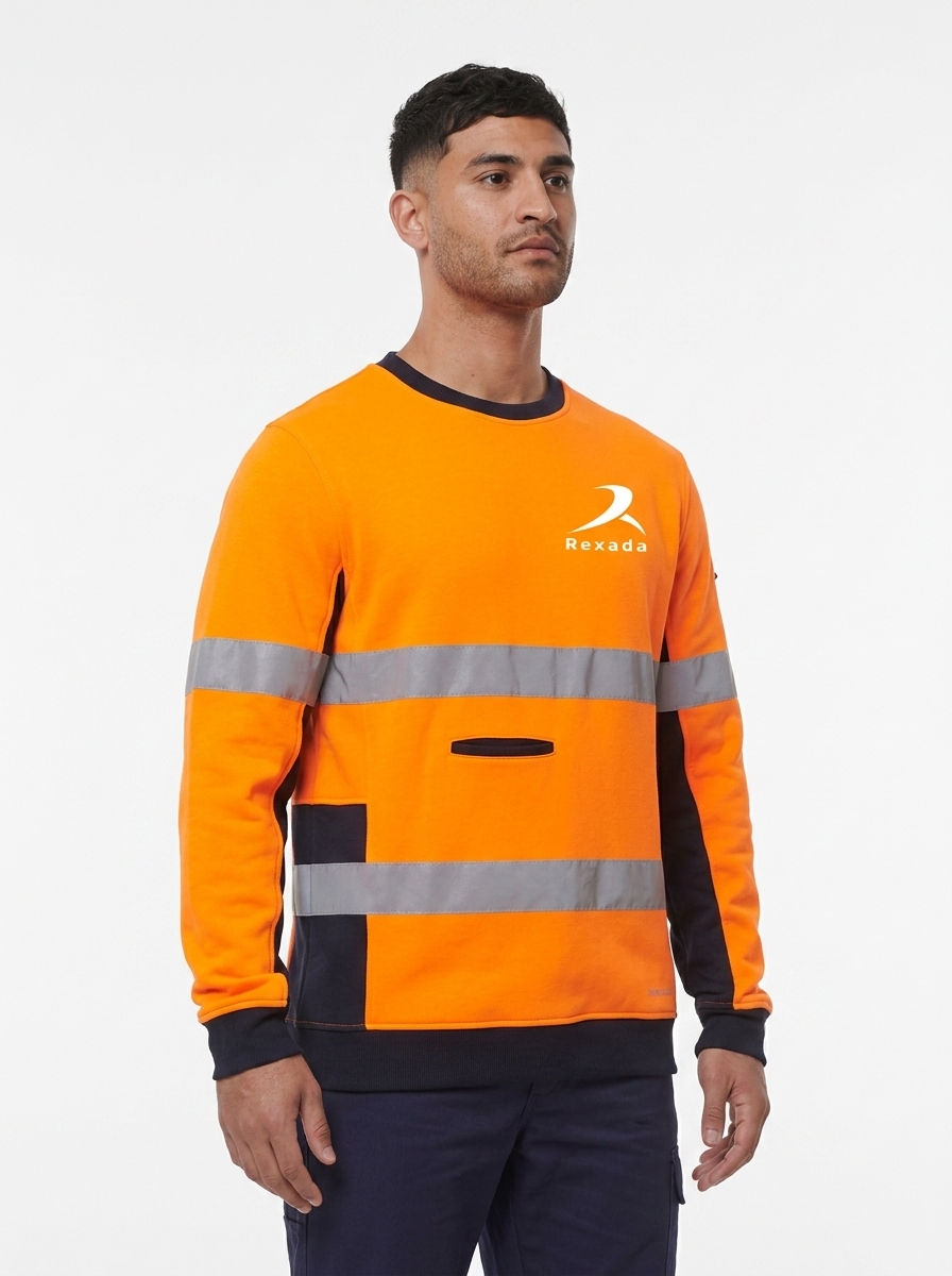 Reflective Fleece Crew - Image 2