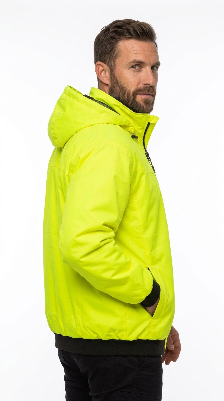 Athena Hi Vis Work Jacket - Image 2