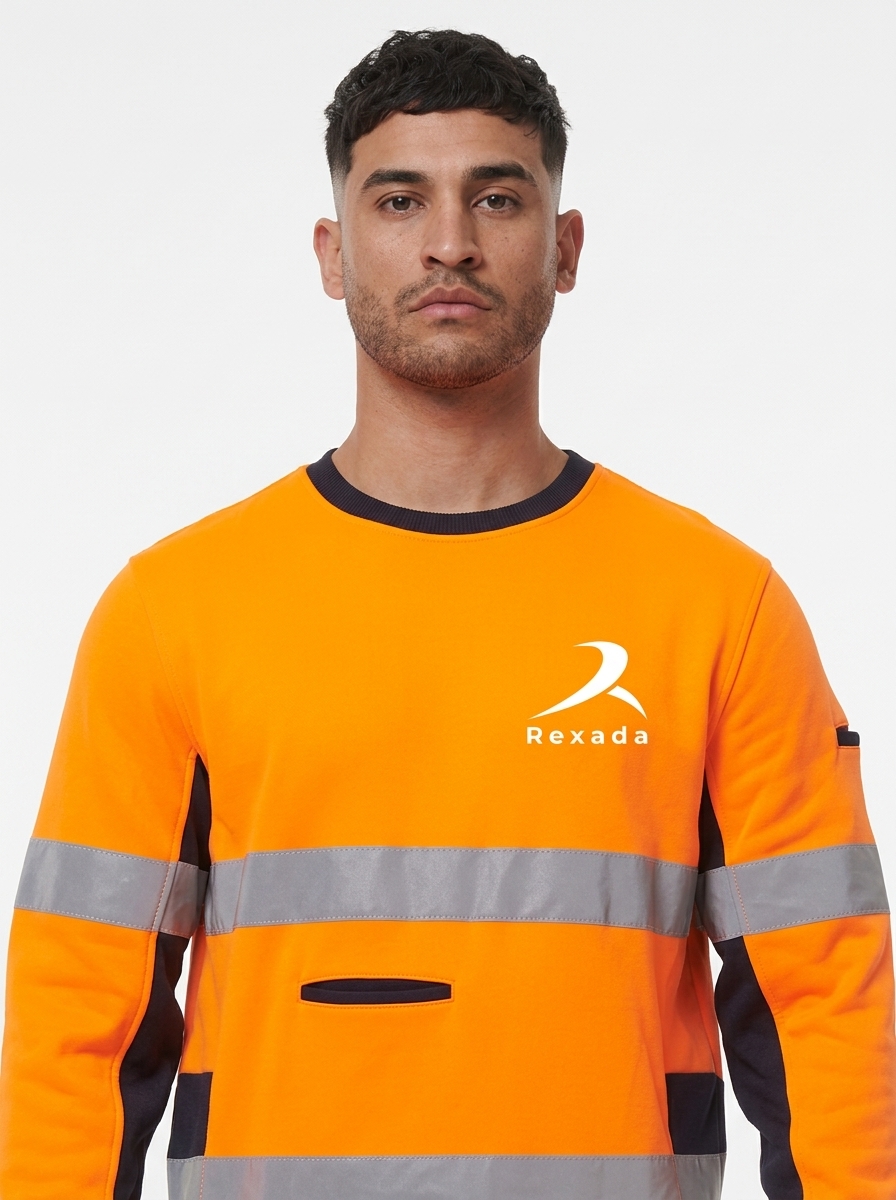 Reflective Fleece Crew
