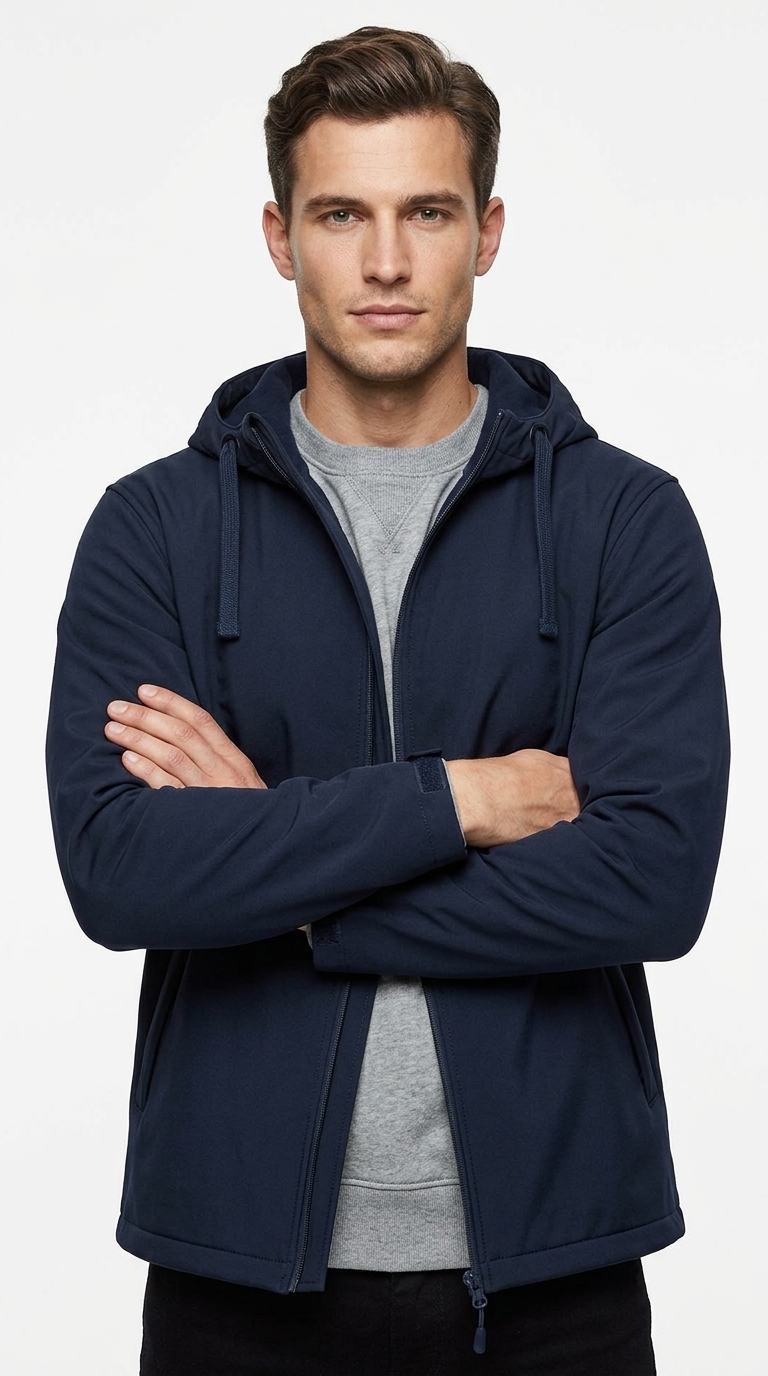 Three Layer Hooded Softshell - Image 3