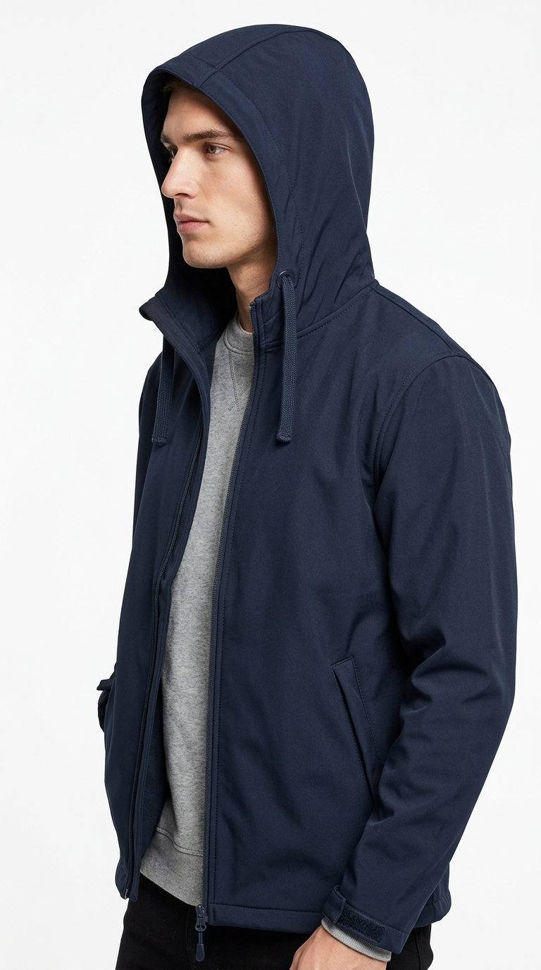 Three Layer Hooded Softshell - Image 4