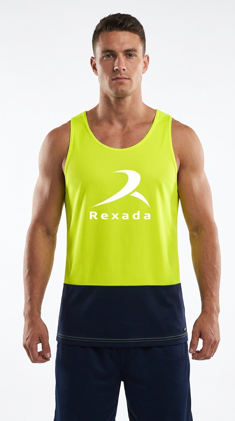 Hi-Vis Traditional Singlet - Image 5