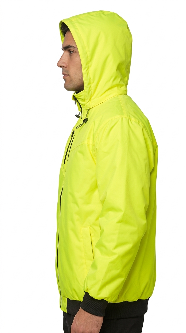 Athena Hi Vis Work Jacket - Image 3
