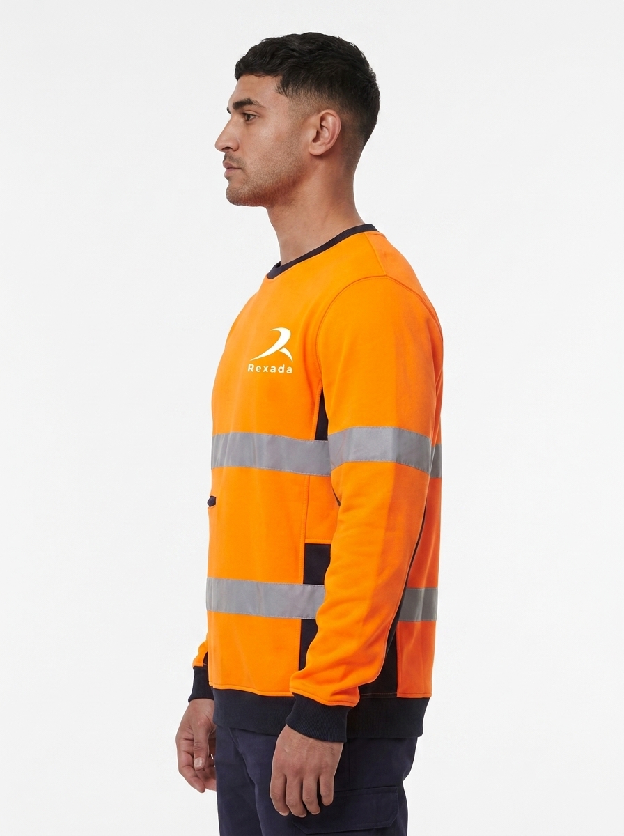 Reflective Fleece Crew - Image 4