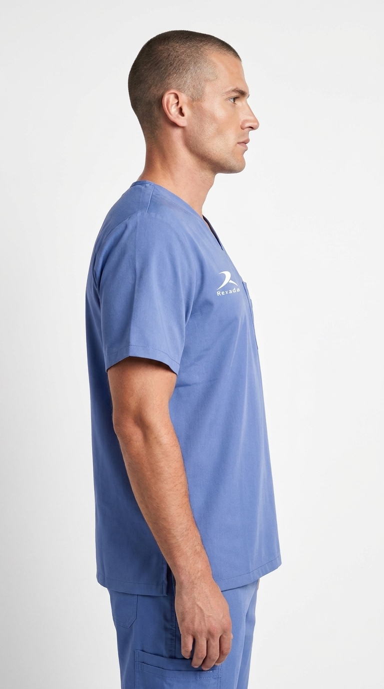 Periwinkle Scrub Set - Image 4