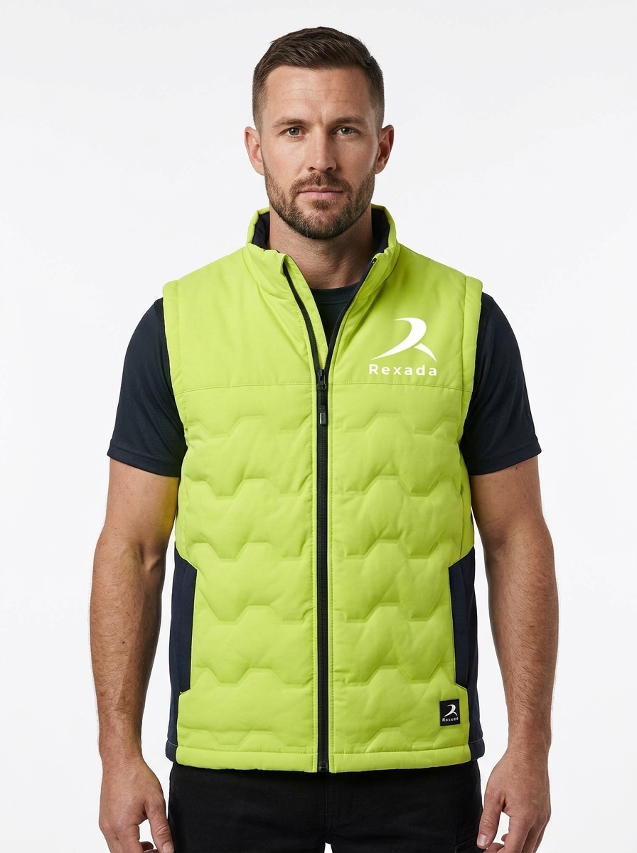 Green Puffer Vest