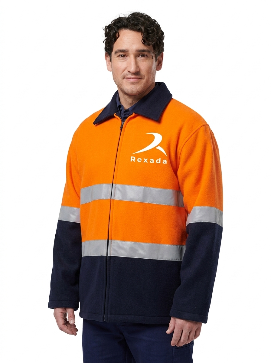 Spliced Hi-Vis Jacket - Image 3