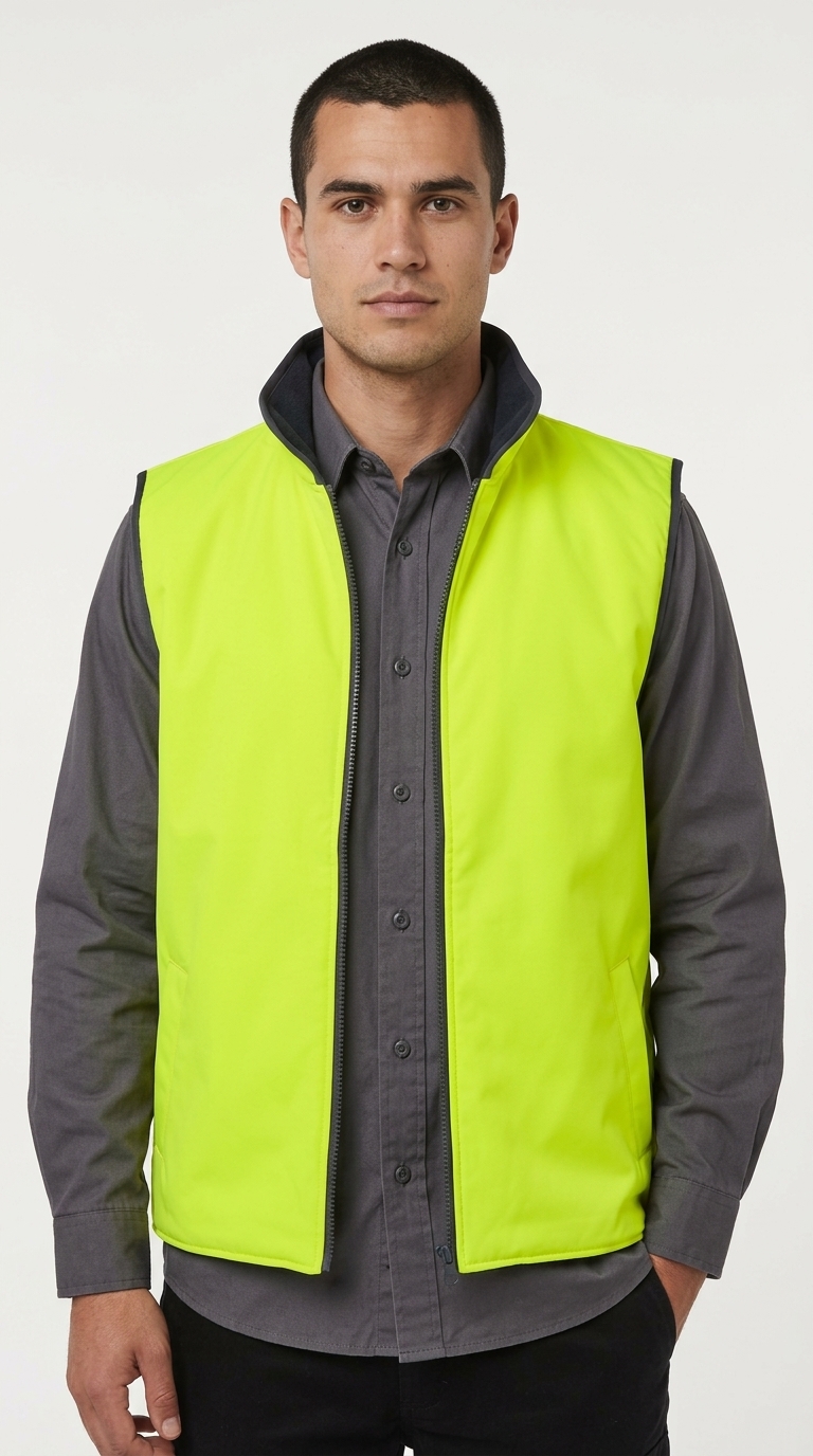 Hi Vis 4602 Reversible Vest - Image 3
