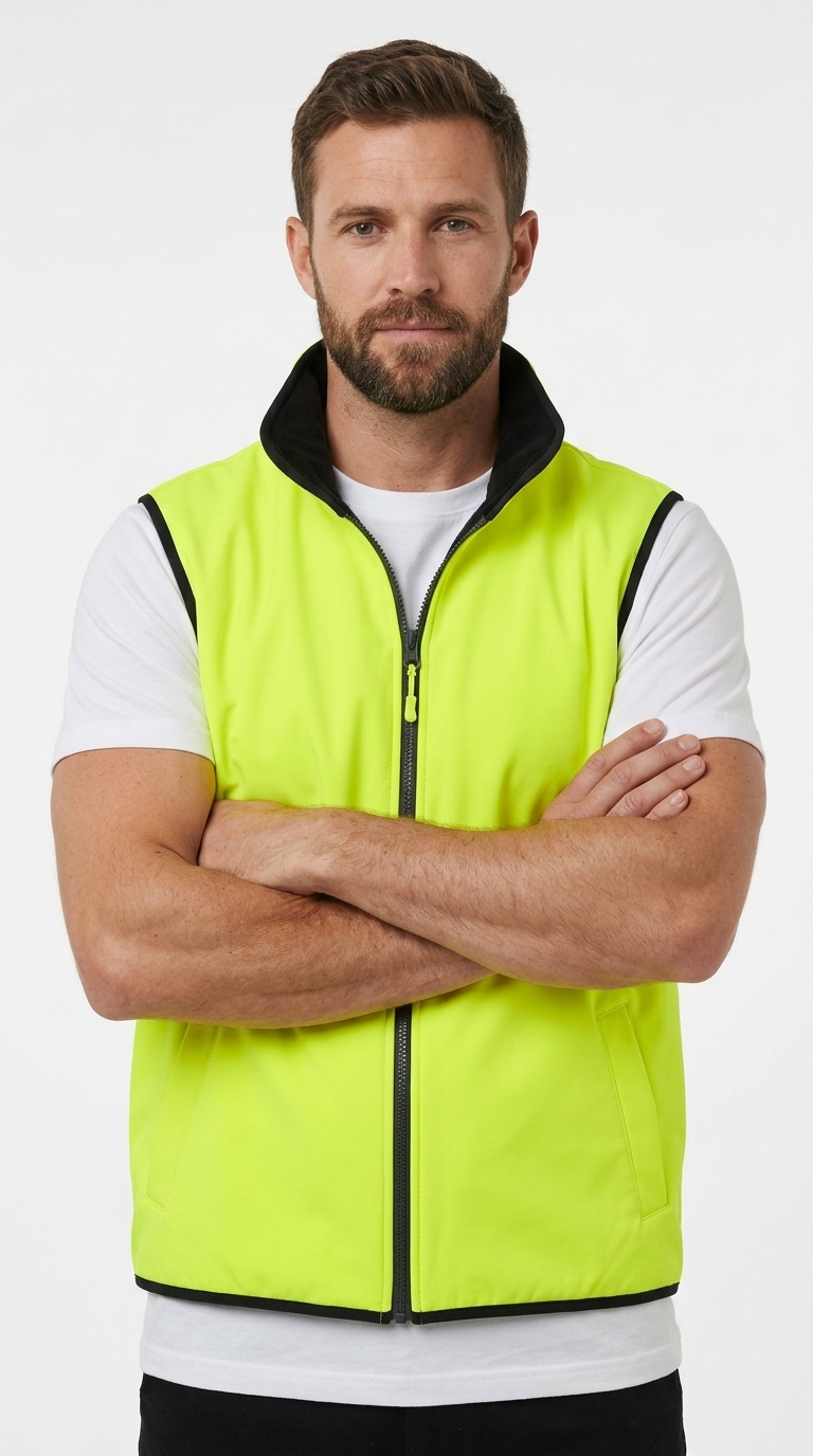 Hi Vis 4602 Reversible Vest - Image 2