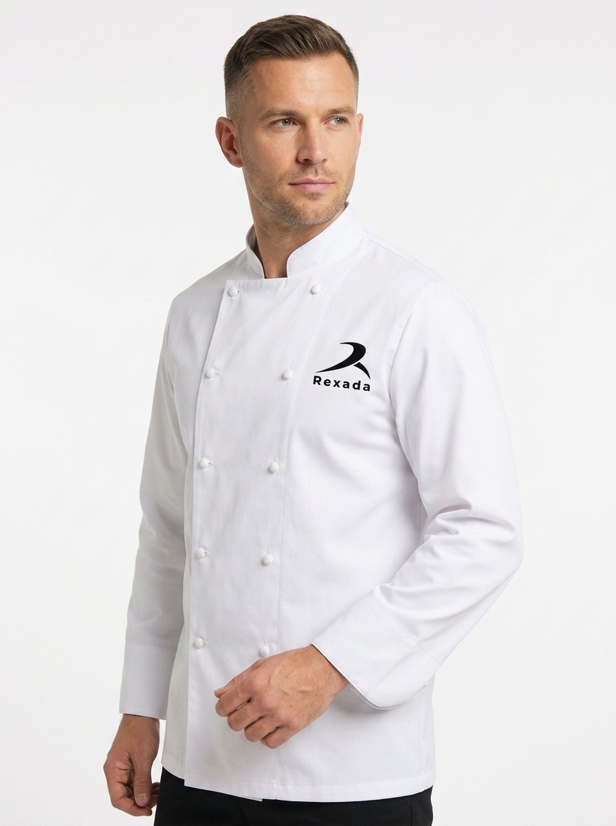Essential Cotton Chef Coat - Image 2