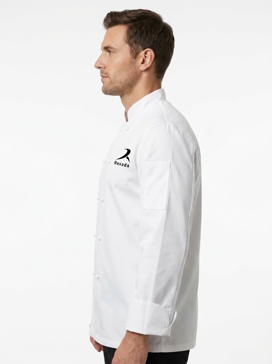 Essential Cotton Chef Coat - Image 3