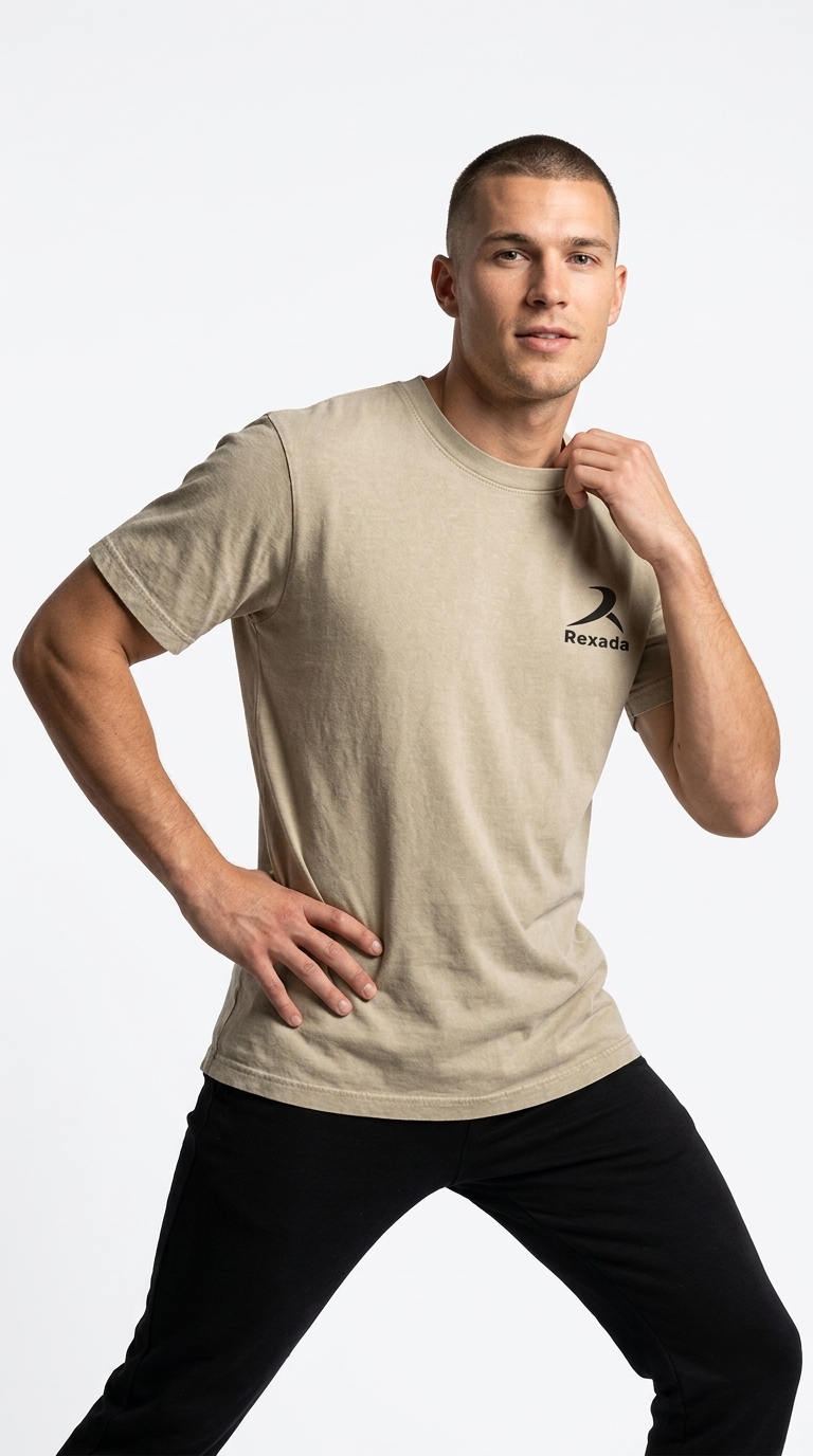 Natural Logo T-Shirt - Image 4